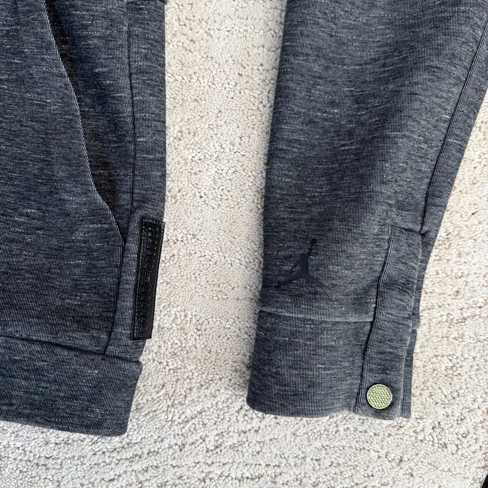 Men's Air Jordan Large Long Sleeve Full Zip Hooded‎ Sweatshirt Jumpman